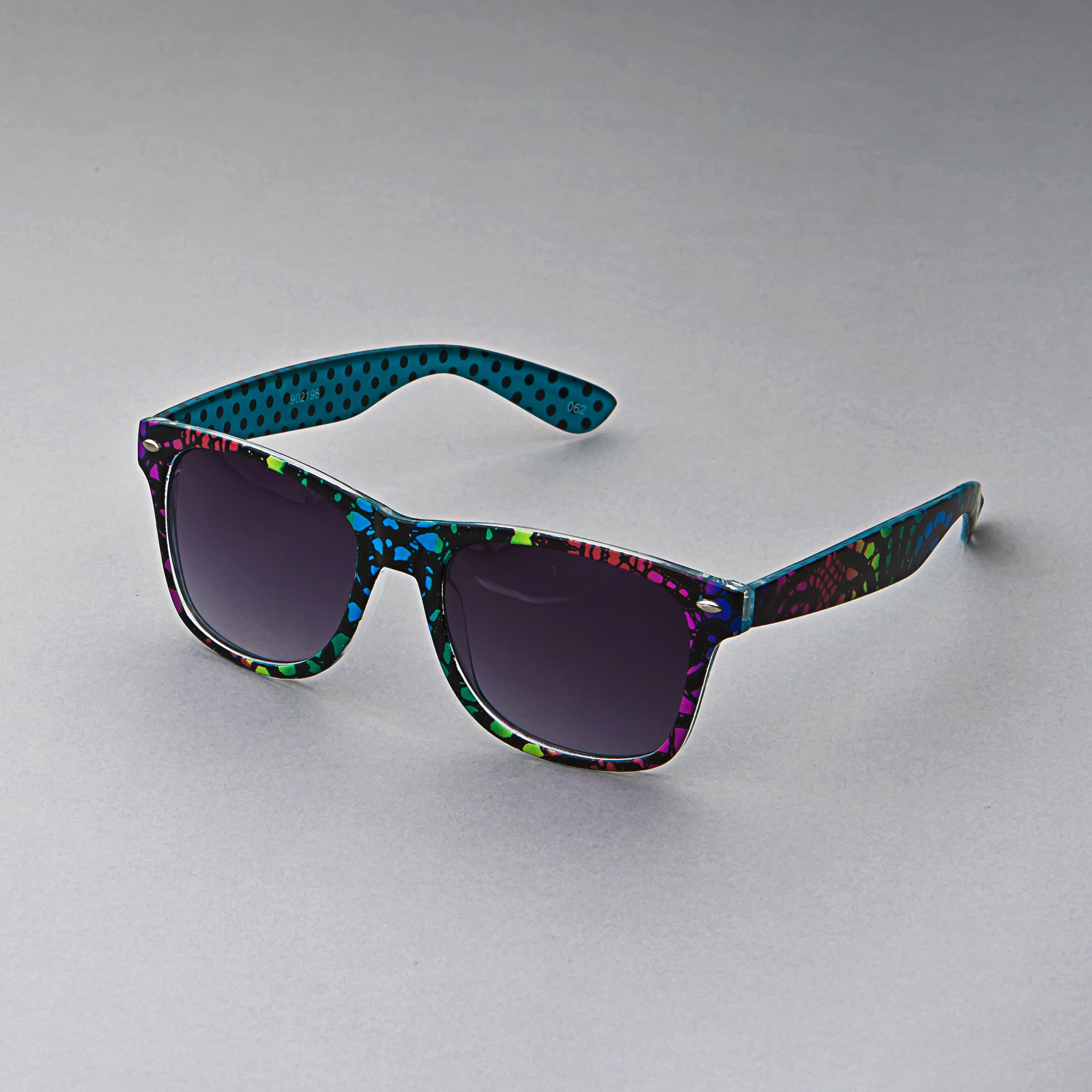 Bongo Women’s Junior’s Accessories Sunglasses Rainbow Dot Multicolored at Kmart.com