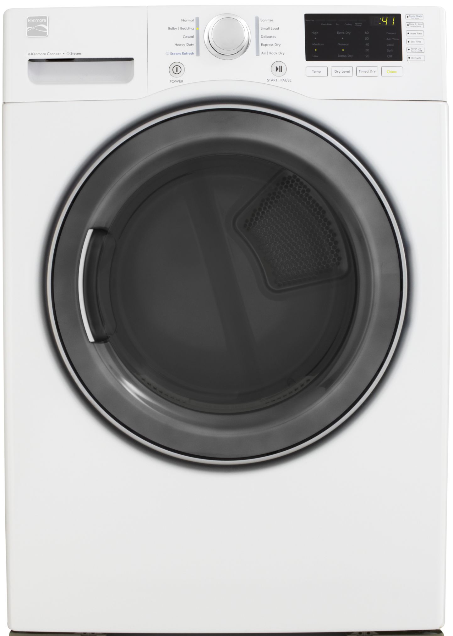 Kenmore 7.3 cu. ft. Electric Dryer with Sensor Dry - White at Sears.com