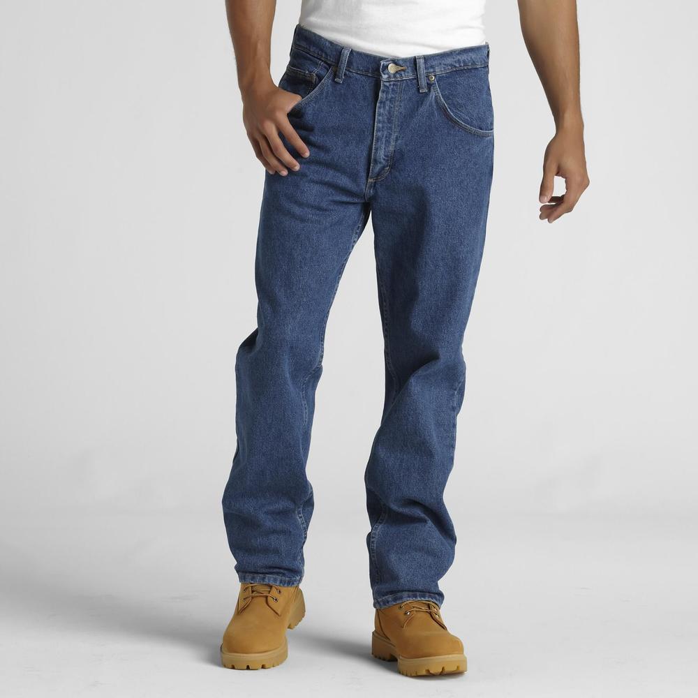Men's Regular-Fit Stonewash Jeans