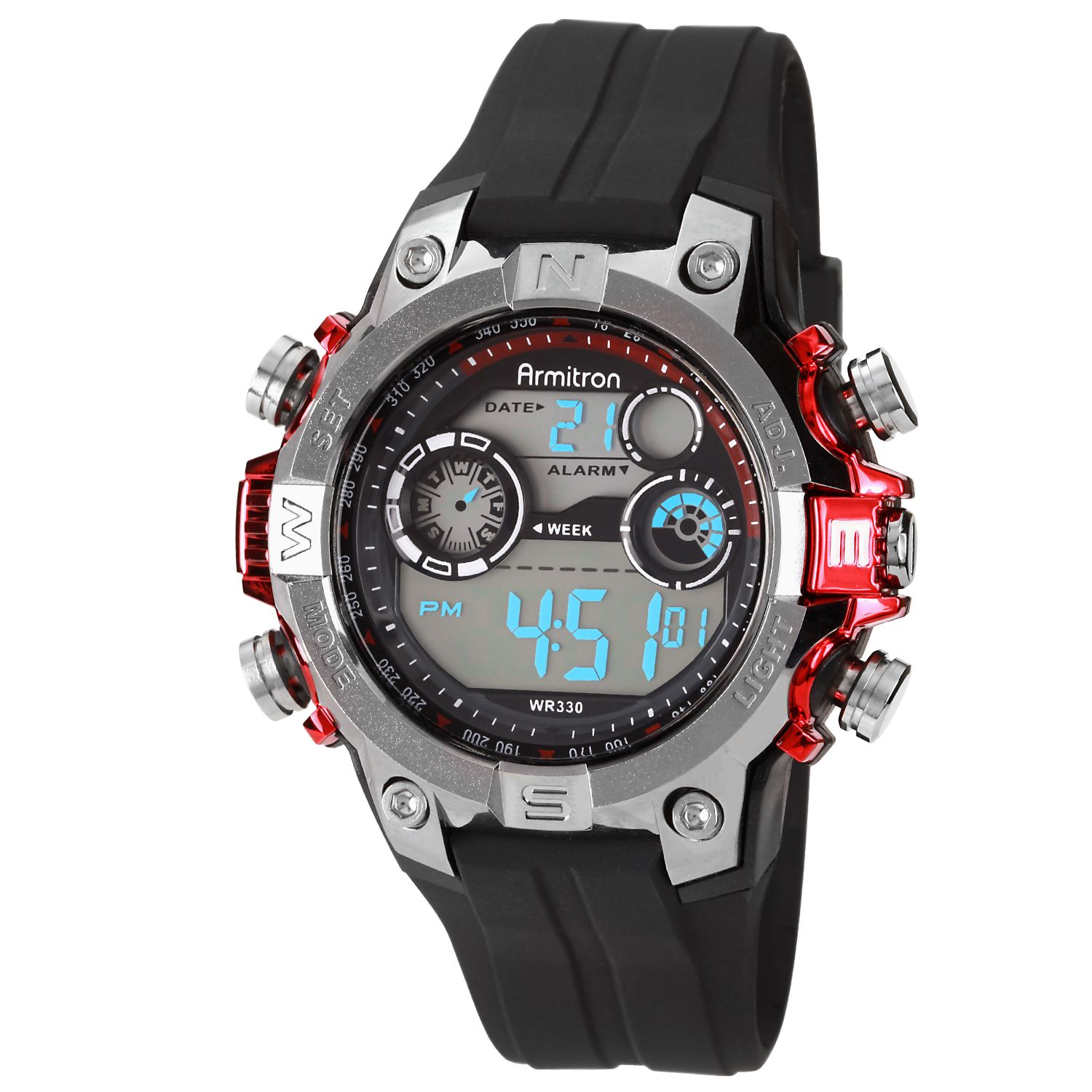 UPC 086702494538 product image for Men’s Black Strap with Gray Dial Sports Watch | upcitemdb.com