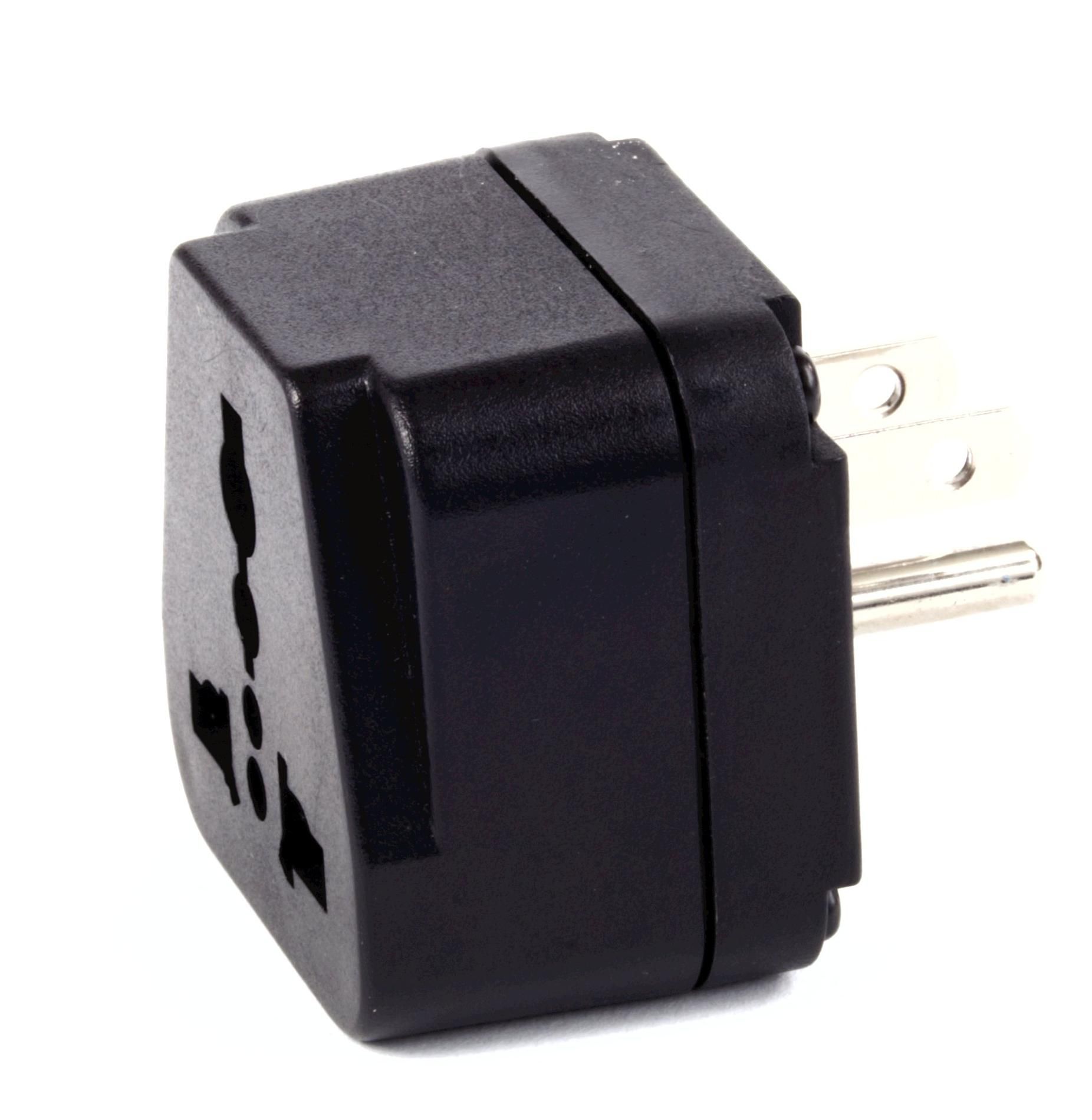 Samsonite Grounded Adaptor Plug, Americas and Japan (Black) at Sears.com