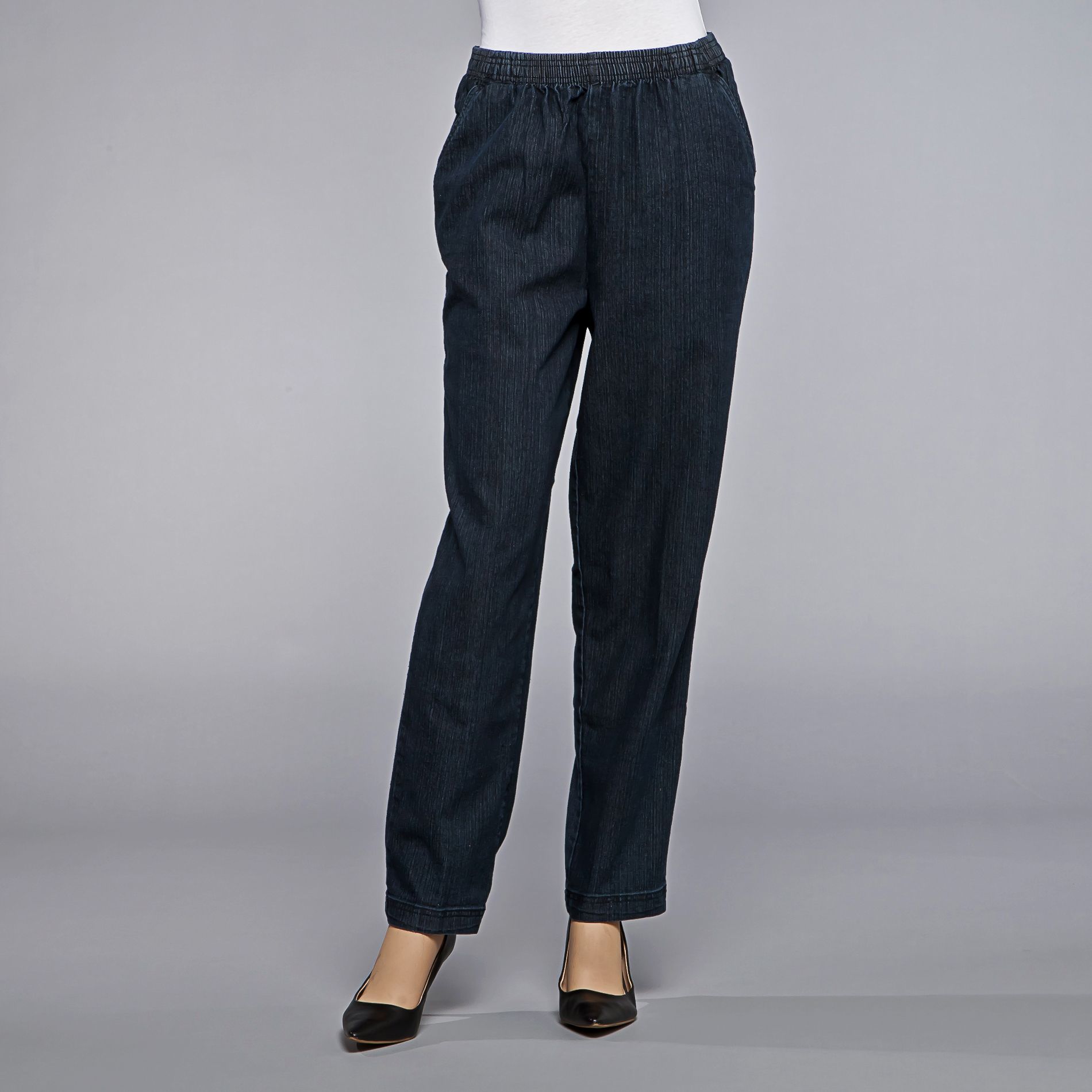 Laura Scott Women's Elastic-Waist Jeans at Sears.com