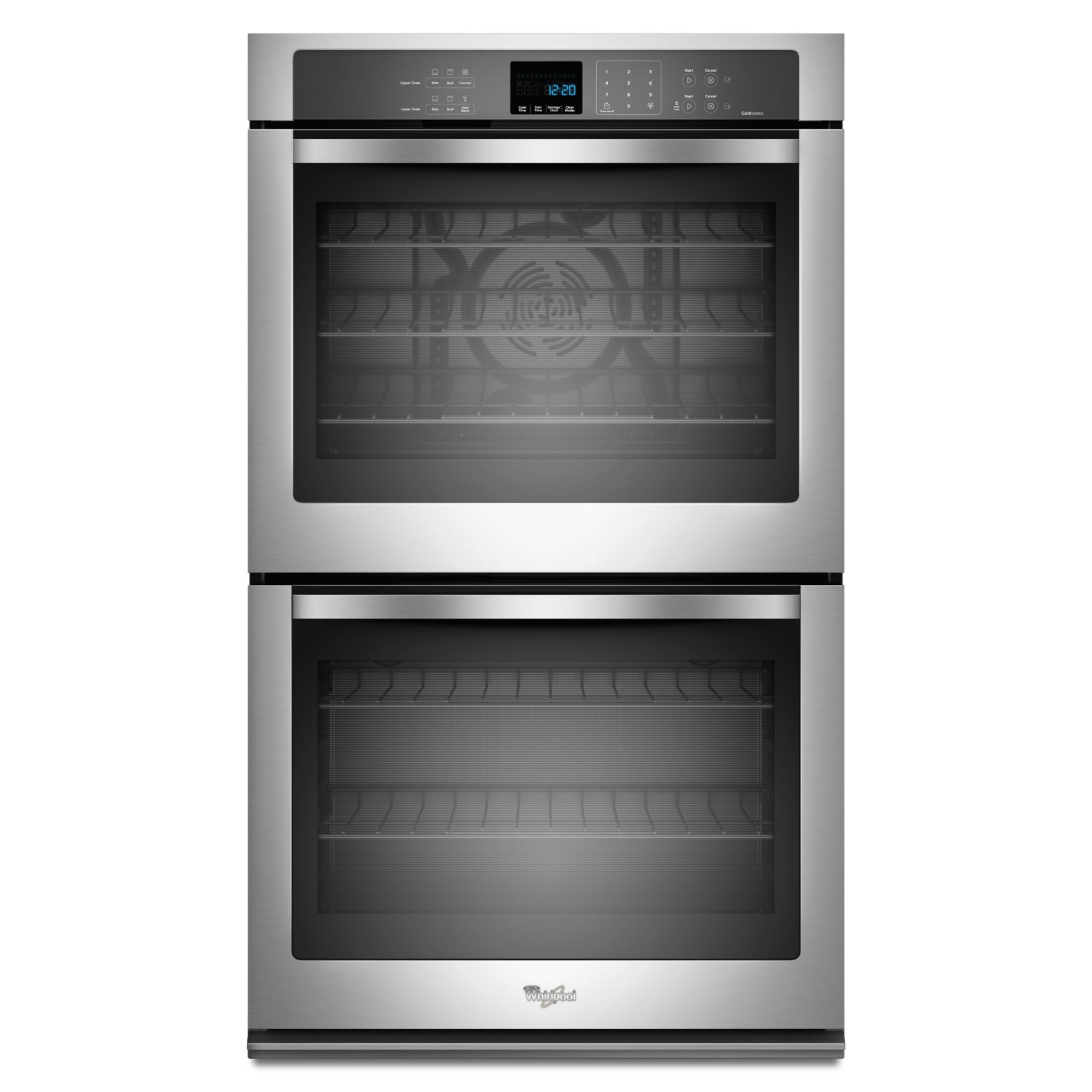 How do you troubleshoot a Whirlpool oven that fails during self-cleaning mode?