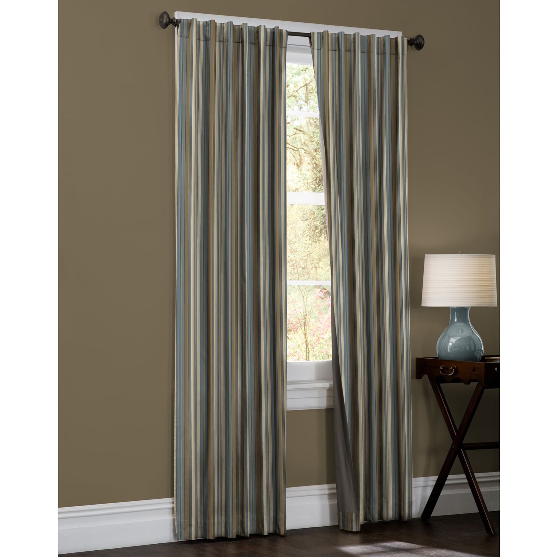 Jaclyn Smith Nelsondam Window Panel - Blue at Kmart.com