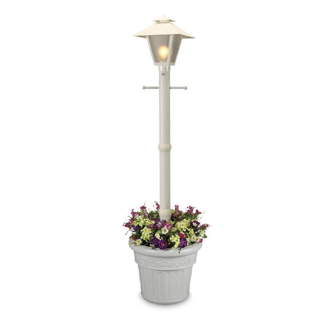Patio Living Concepts Cape Cod White Electric Coach Lantern Planter at Sears.com