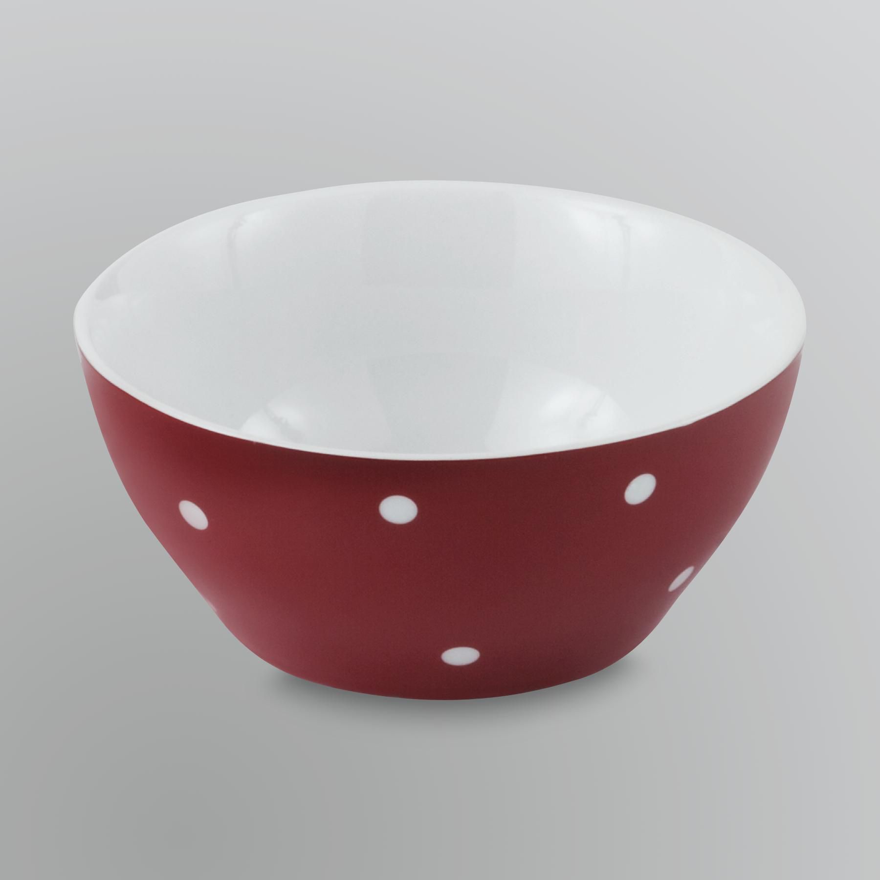 Sandra by Sandra Lee Ceramic Bowl - Polka Dots at Sears.com
