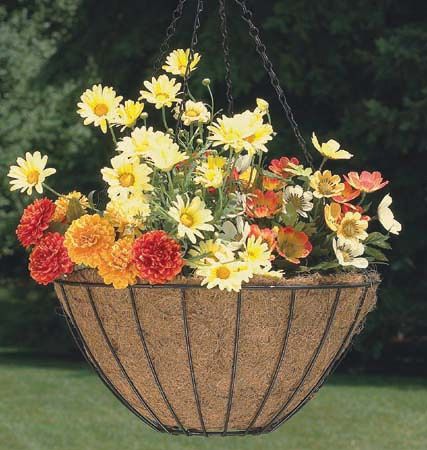 Cobraco Growers Style 12" Hanging Basket - White at Kmart.com