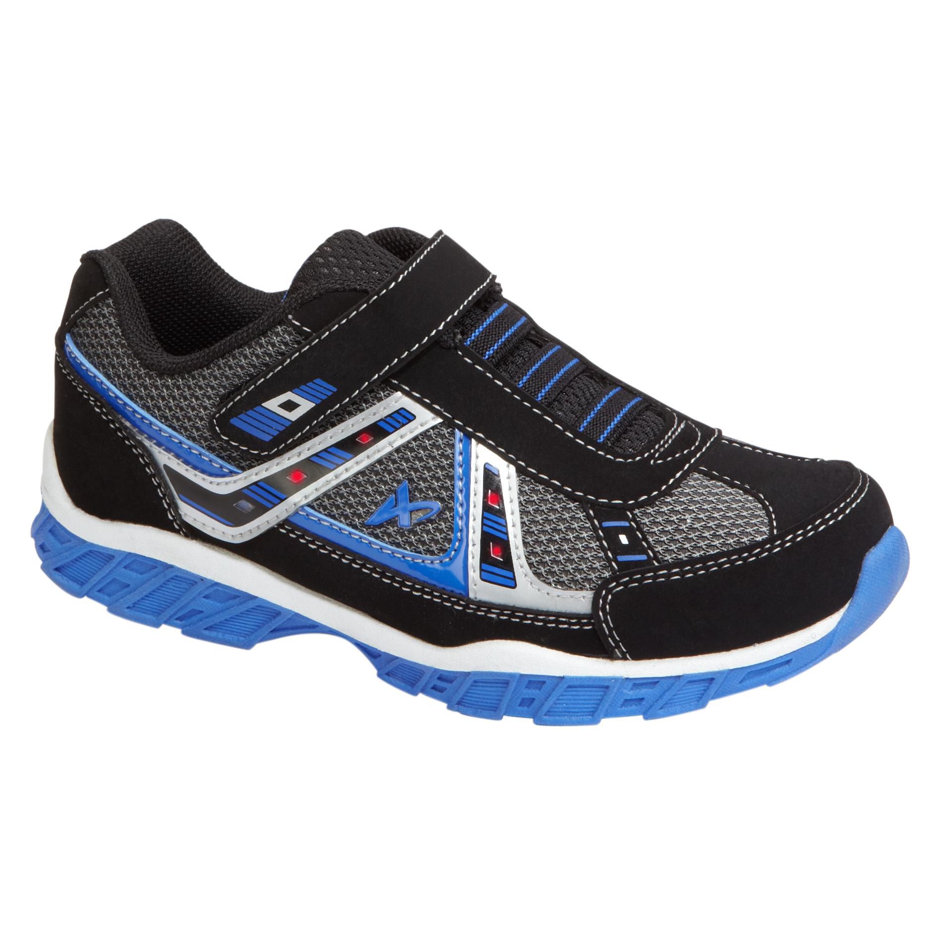 Athletech Boy's Luis 2 Lighted Athletic Shoe - Black at Kmart.com