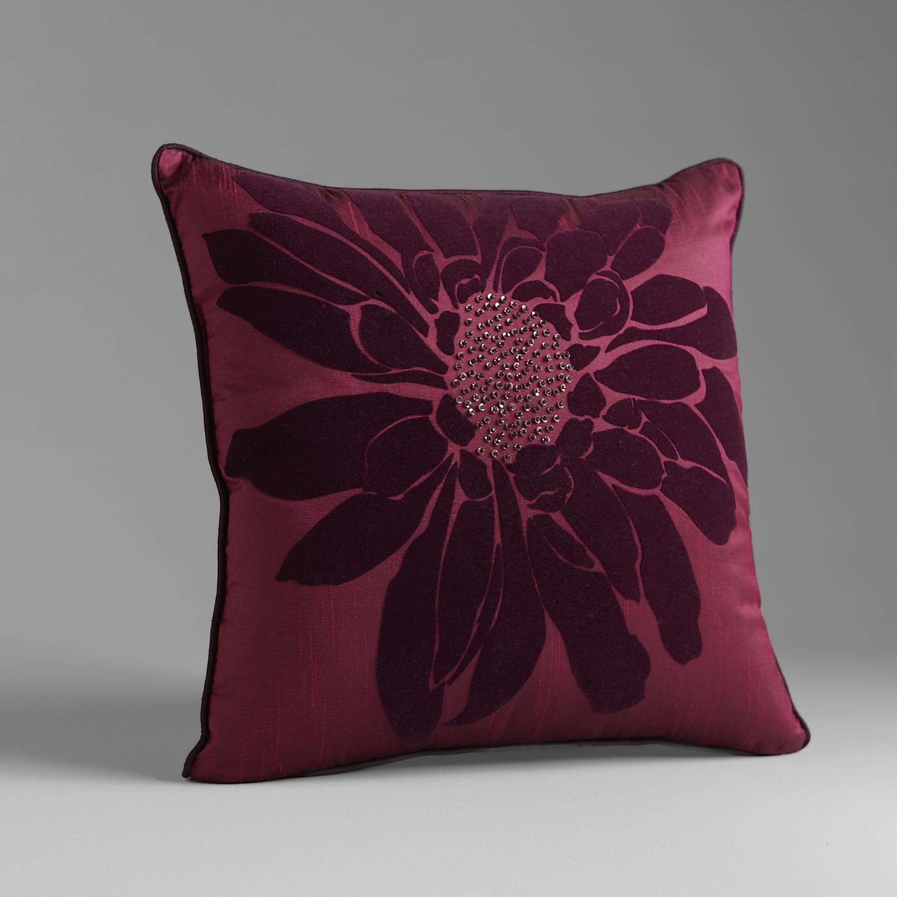 Sofia by Sofia Vergara Floral Fantasy Decorative Pillow Pearl at Kmart.com