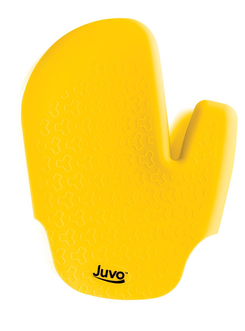 Juvo Products GMY01 E-Z Open Grip Mitt, Yellow