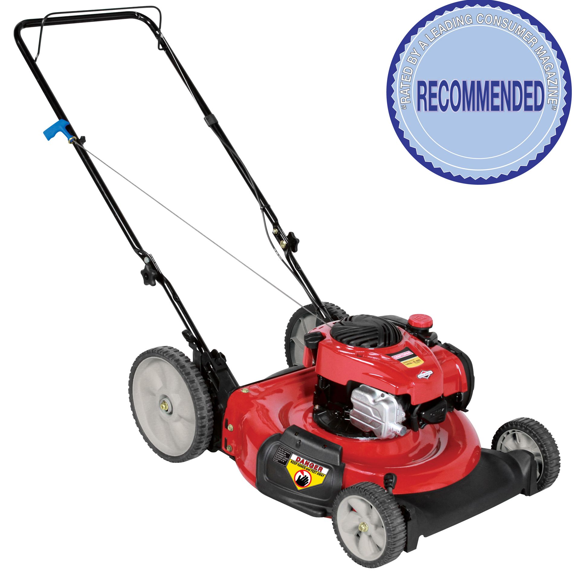 Craftsman 140cc High Wheel Side Discharge Push Mower 50 States 11 in.