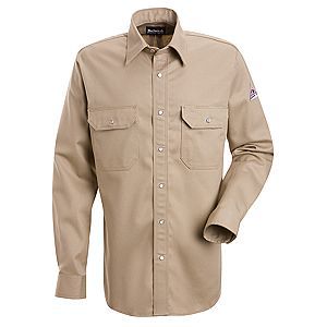 Bulwark Snap-Front Uniform Shirt - EXCEL FRâ„¢ at mygofer.com