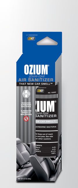 Ozium Air Sanitizer New Car Scent 3.5-Ounce at Kmart.com