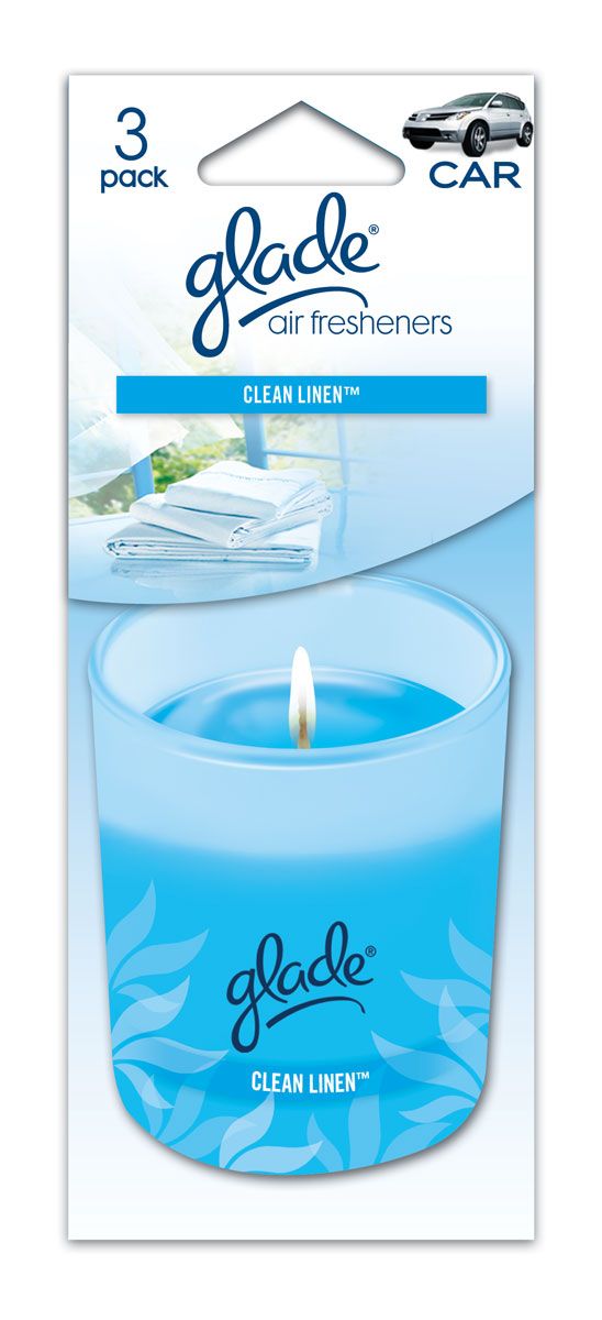 Glade Clean Linen Candle Air Freshener (3 Pack) at Kmart.com