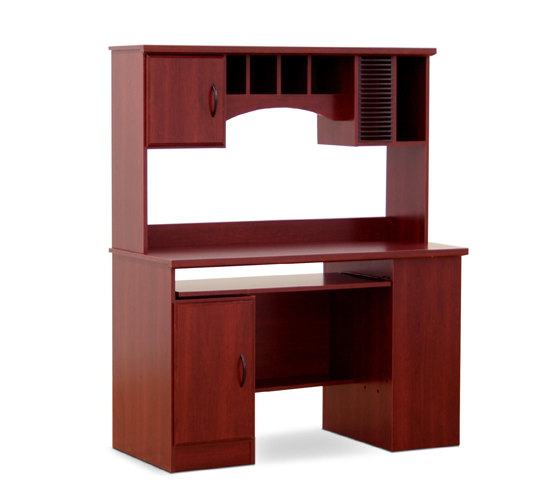 South Shore Morgan Contemporary Computer Desk - Royal Cherry at mygofer.com