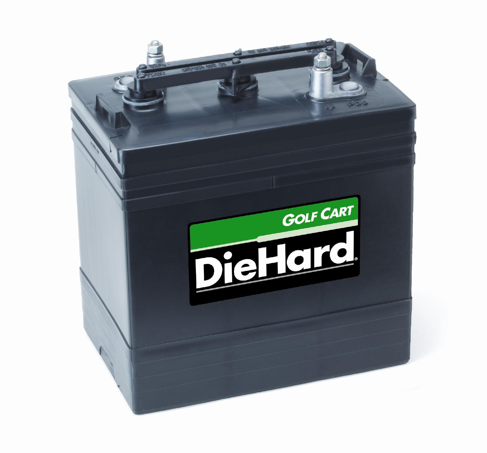 DieHard Golf Cart Battery - Group Size JC-GC2 (Price with Exchange Duracell Golf Car Battery Group Size Egc2