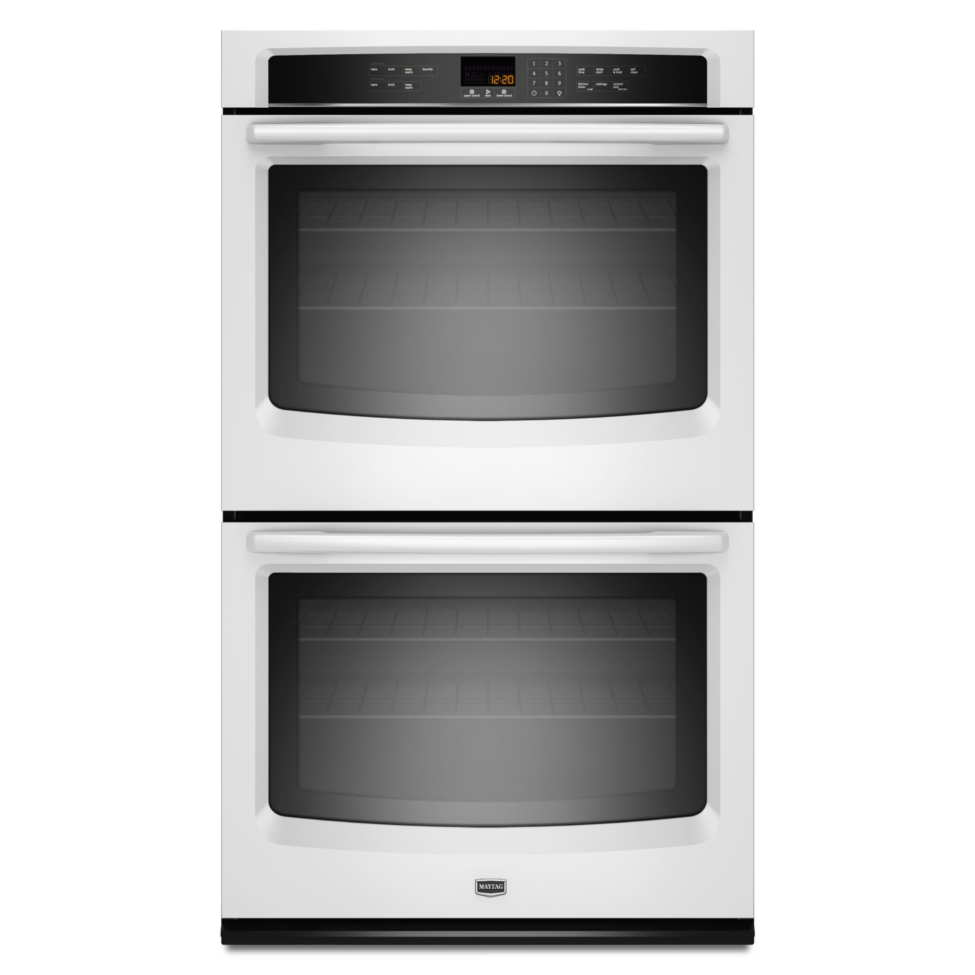 Maytag MEW7627AW 27" Electric Double Wall Oven w/ FIT system