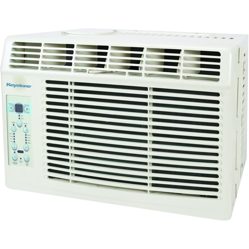 Keystone Energy Star 6,000 BTU 115-Volt Window-Mounted Air Conditioner with "Follow Me" LCD Remote Control at Kmart.com