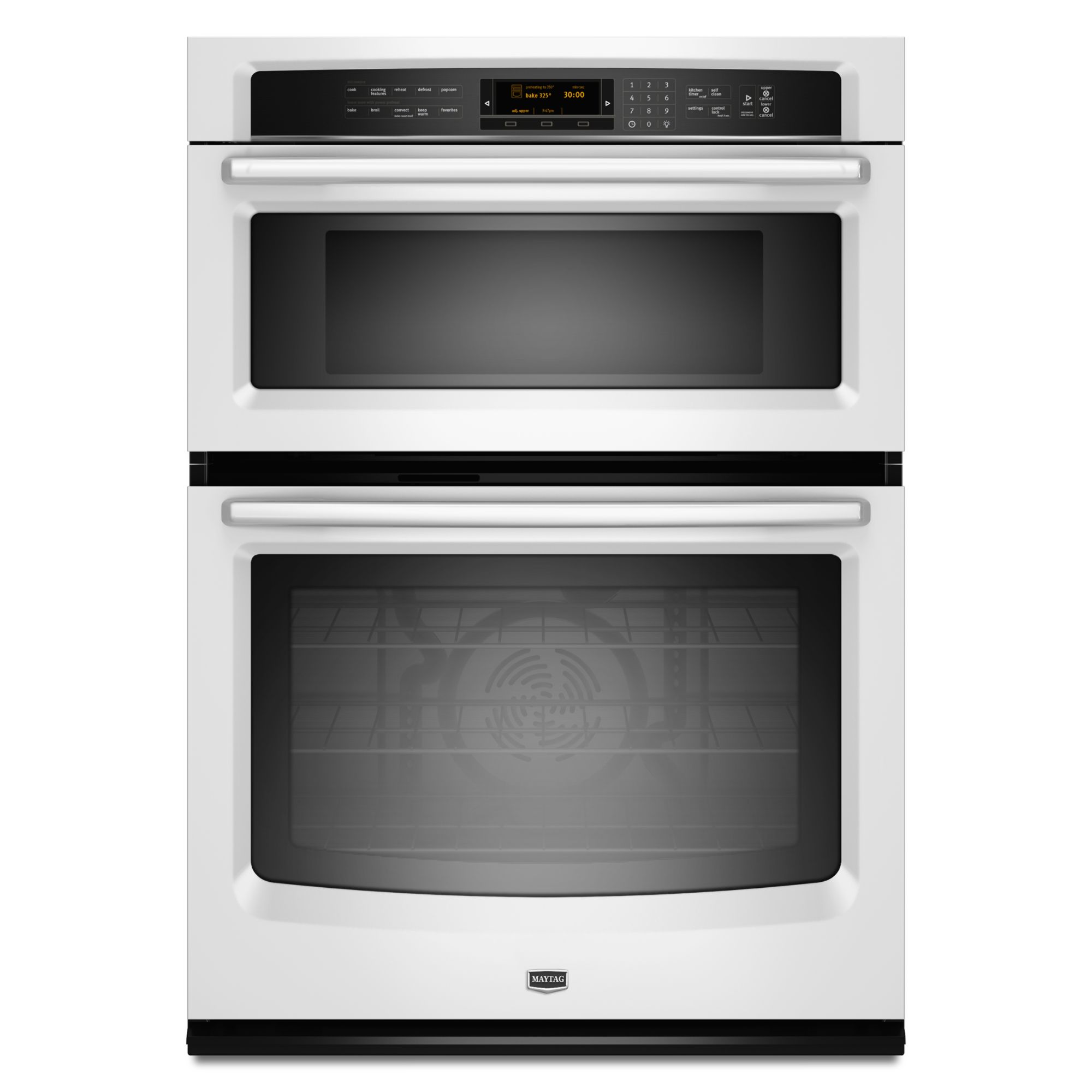 Maytag 30 In. Electric Combination Wall Oven And Microwavewhite Tado