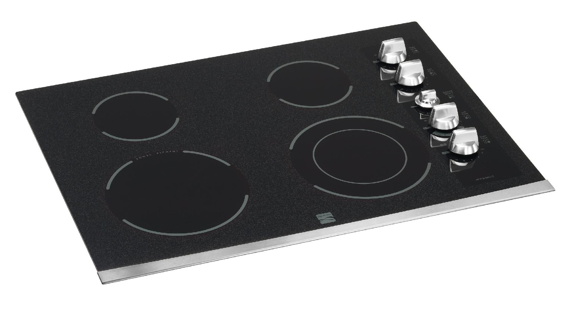 Kenmore Elite 30" Downdraft Electric Cooktop Innovation at Sears