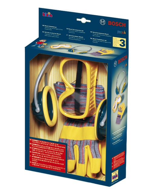 Bosch&#174; Toy Tool Set with Gloves, Goggles & Ear Muffs