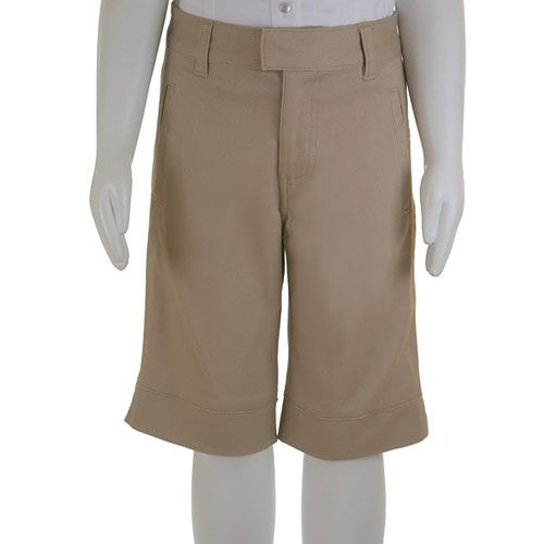 At School by French Toast Girl's 7-20 Below-the-Knee Bermuda Short (Khaki) at Sears.com