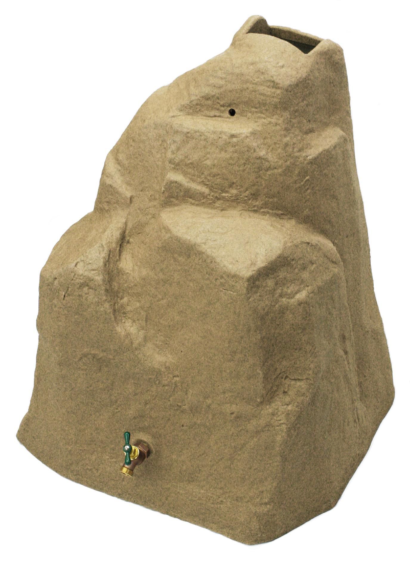Rain Wizard Rock - Sandstone Rain Barrel at Kmart.com