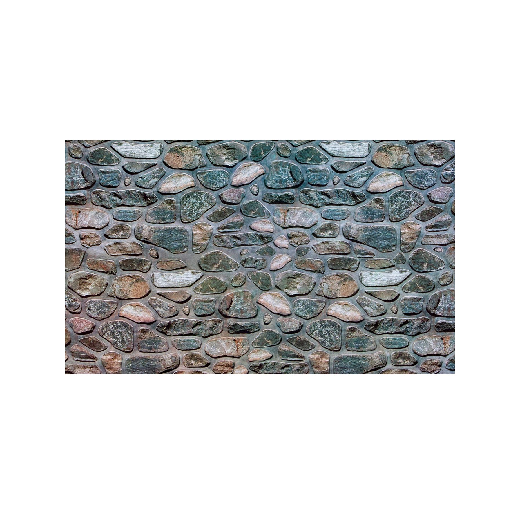 Inlaid Stones Outdoor Rubber Entrance Welcome Mat at Kmart.com