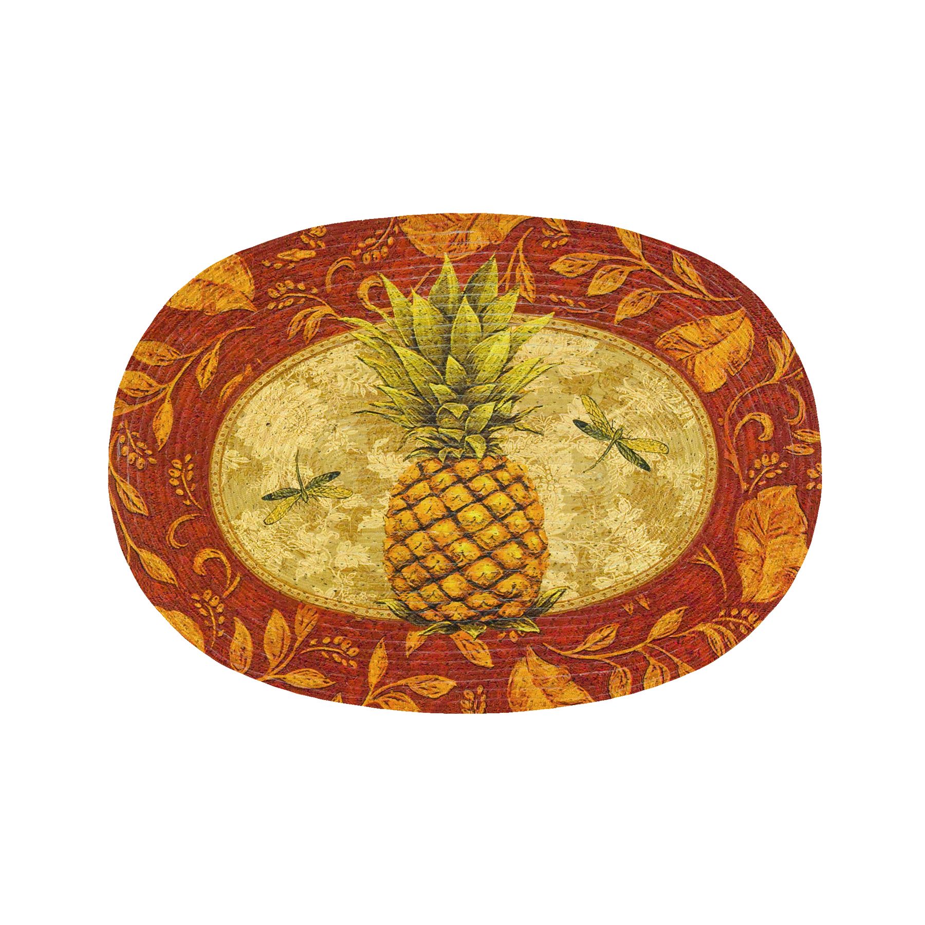 Golden Pineapple Braided Rug at Kmart.com