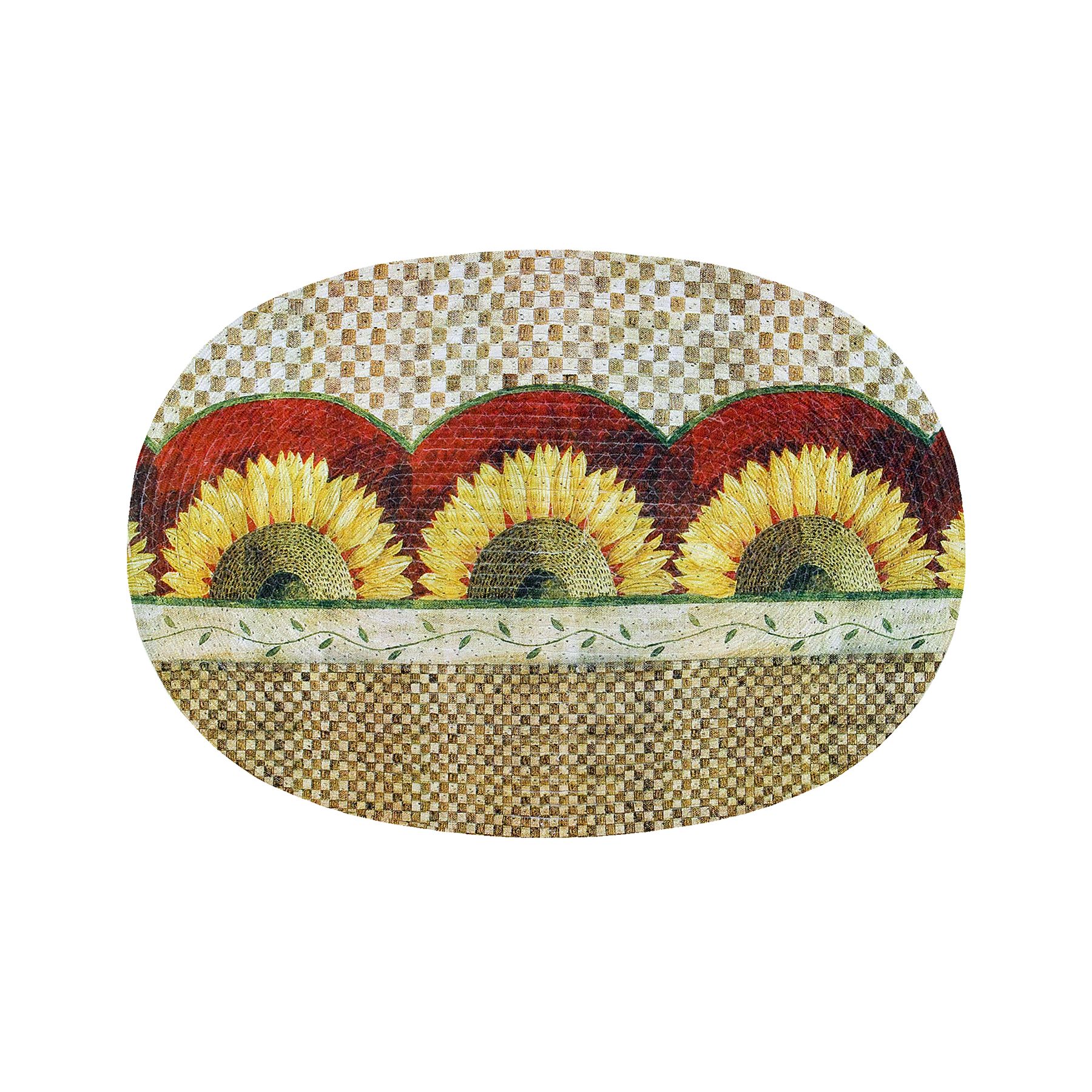 Essential Home Sunflower Basket Kitchen Rug Home Home Decor Rugs