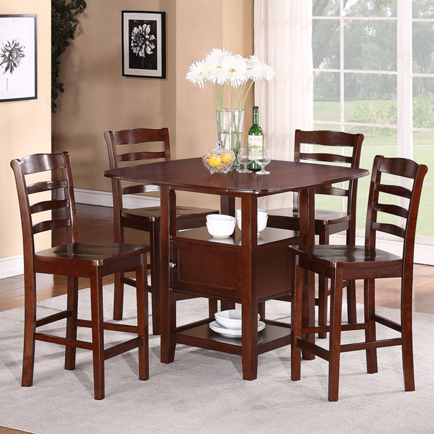 07-2204 - 5pc Dining Set with Storage | Sears Outlet