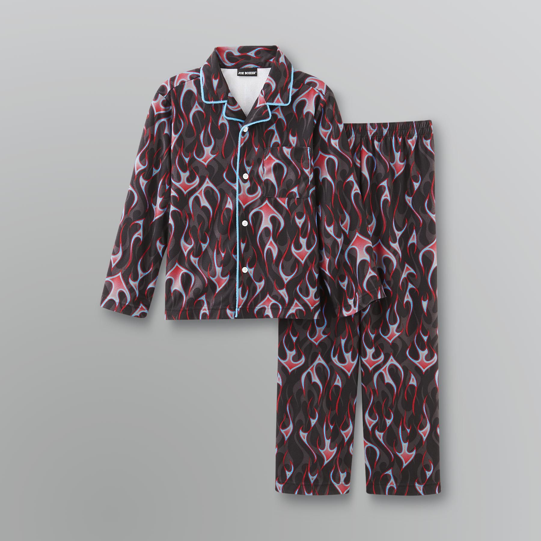 Joe Boxer Boy's Flames Fleece Pajama Set at Kmart.com