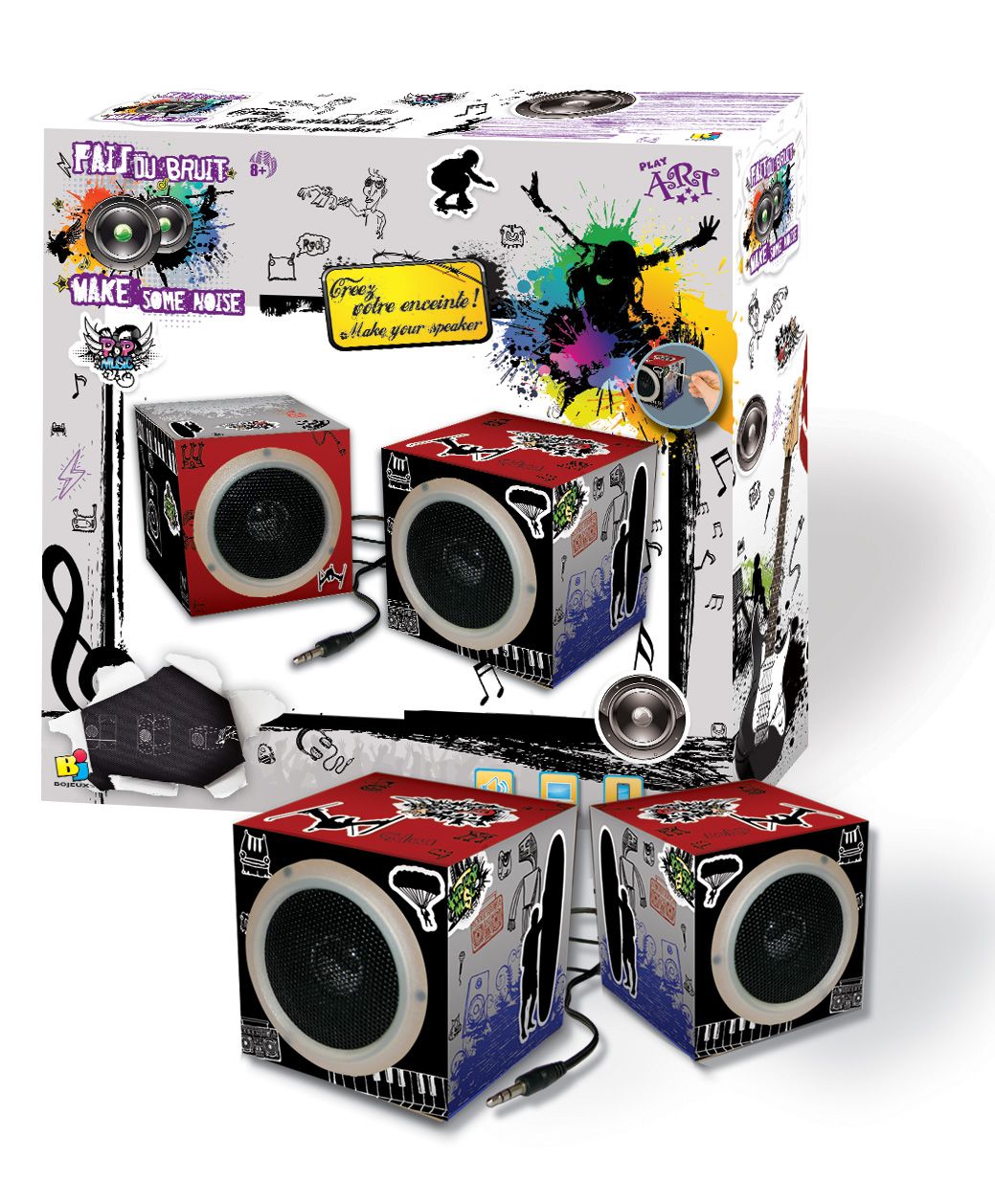 Bojeux Techno Art Speakers - Boy at Kmart.com