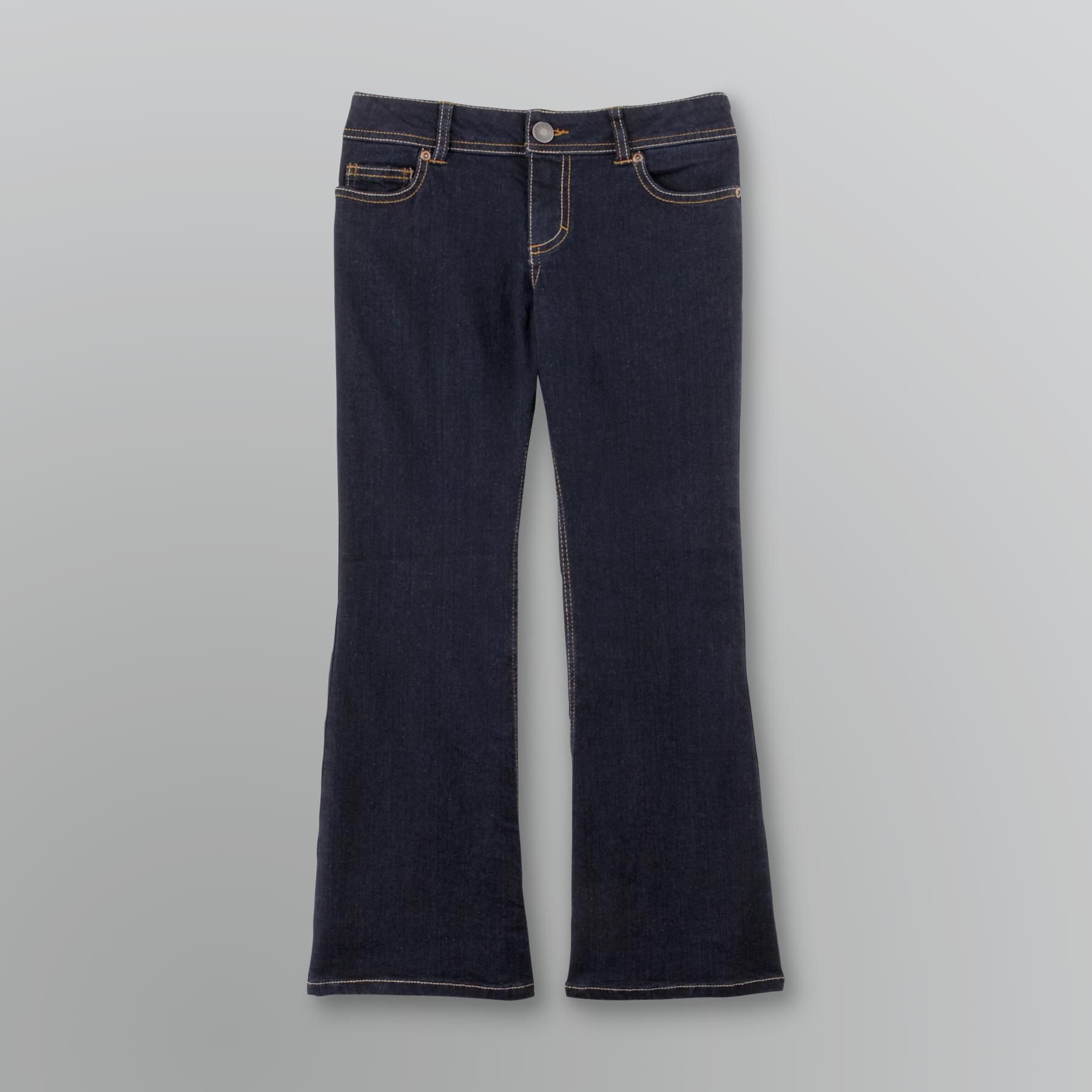 Basic Editions Girl's Stretch Flare Jeans at Kmart.com