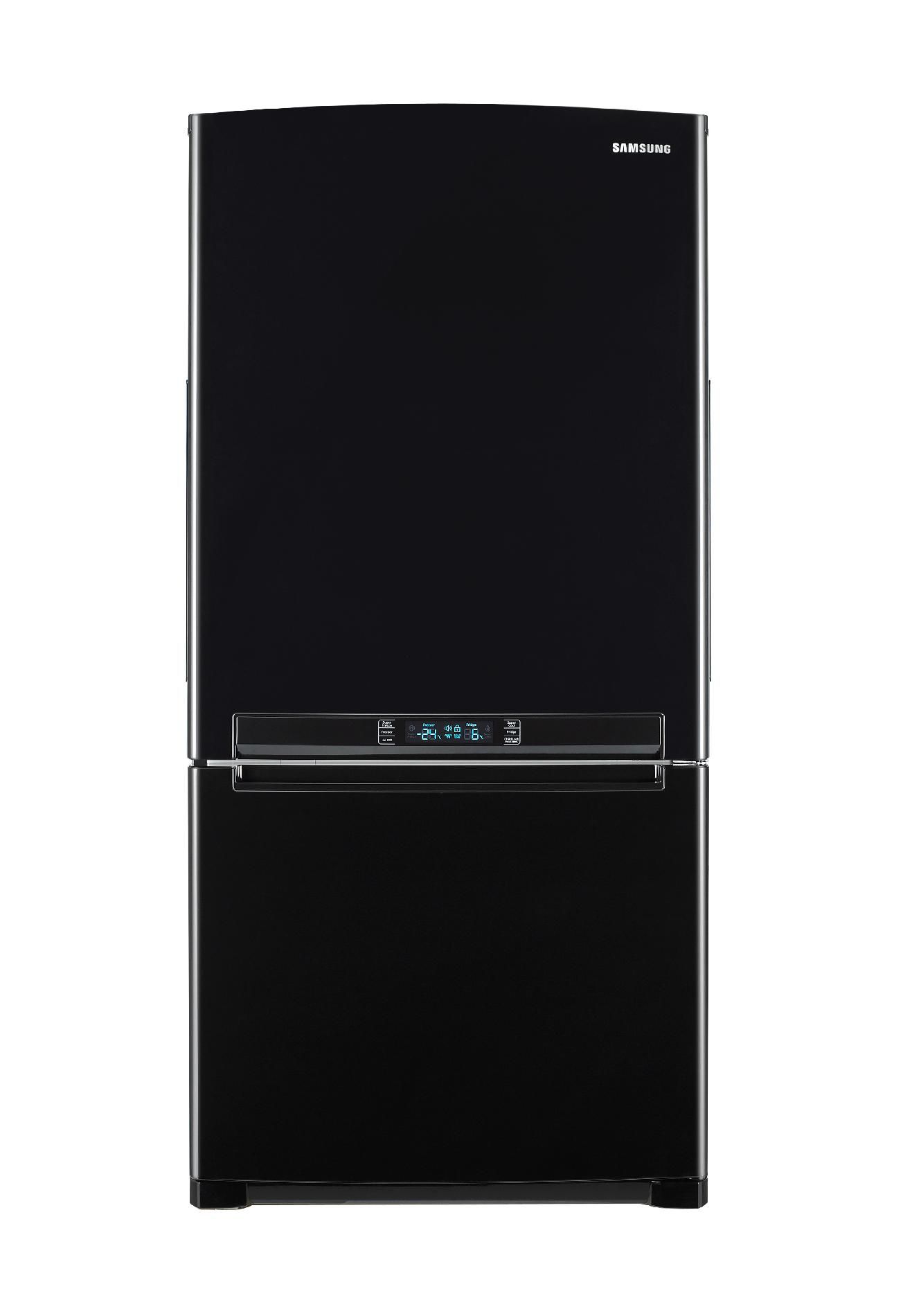 Samsung 18 Cu. Ft. Bottom Freezer With Side Swing Freezer Door Black Tagspace