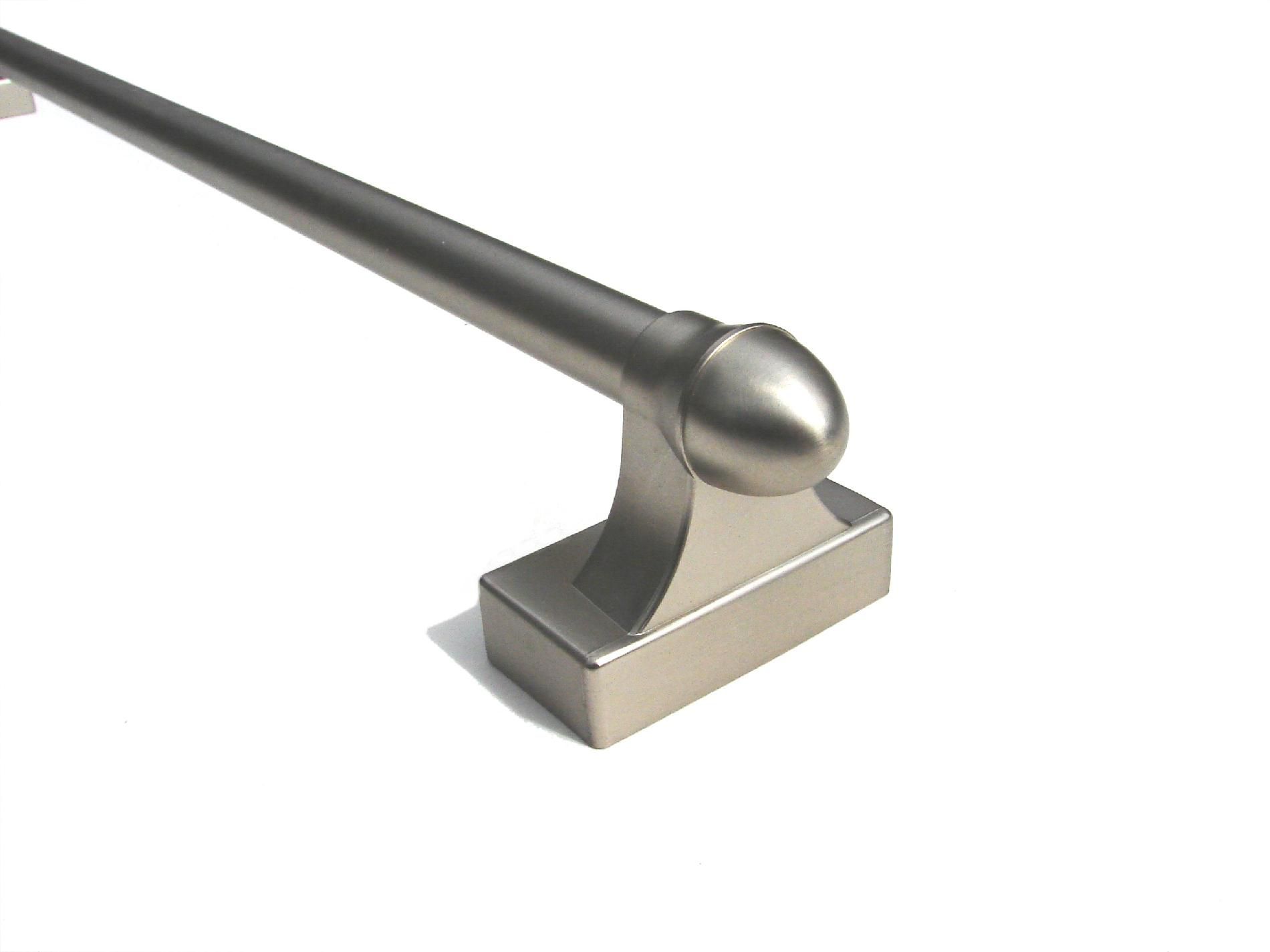 UPC 781389001054 product image for Magne Rod Magnetic Curtain Rod Nickel | upcitemdb.com