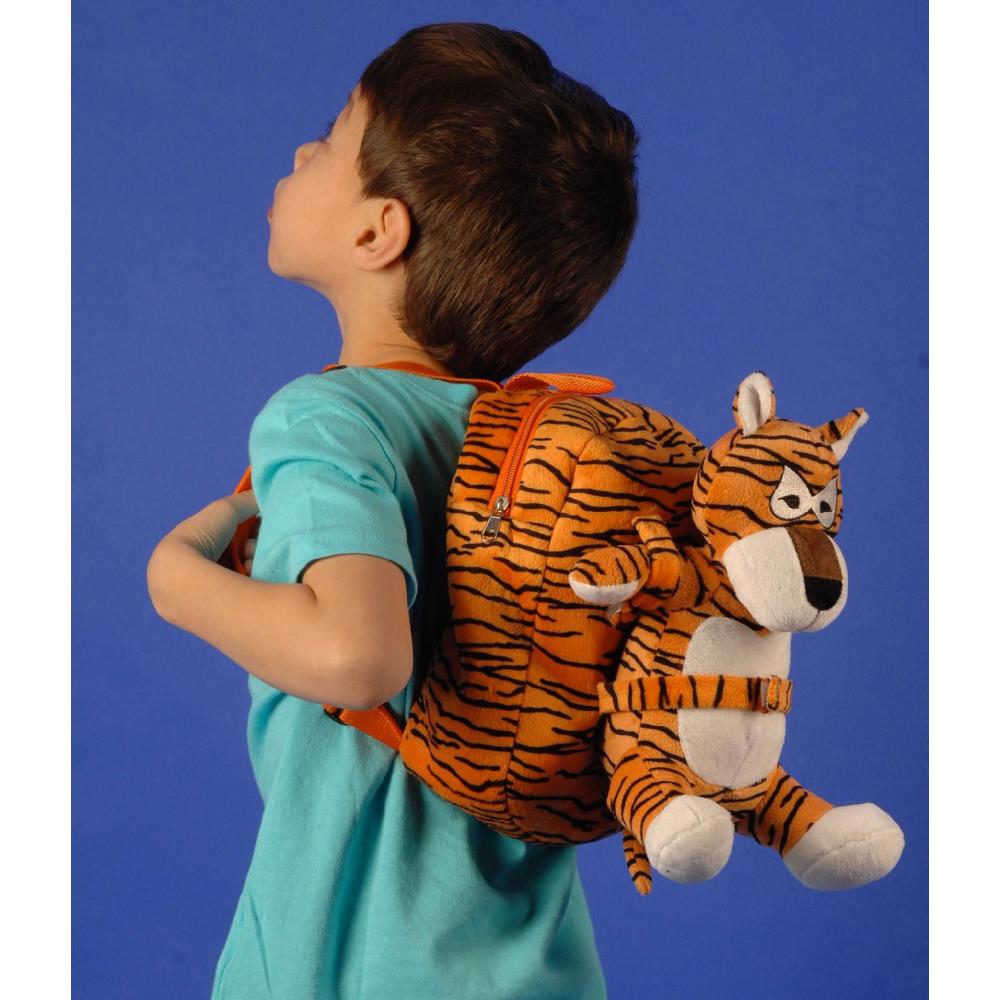 Small Plush Tiger Backpack
