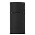 22.0 cu. ft. Top Freezer Refrigerator w/ Internal Water Dispenser - Black