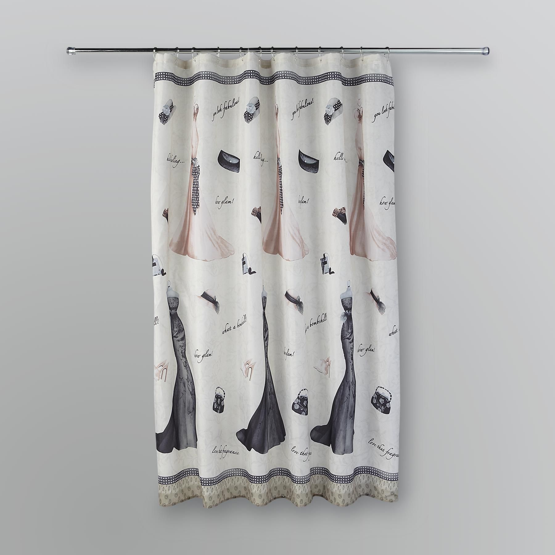 Really Dahling Shower Curtain
