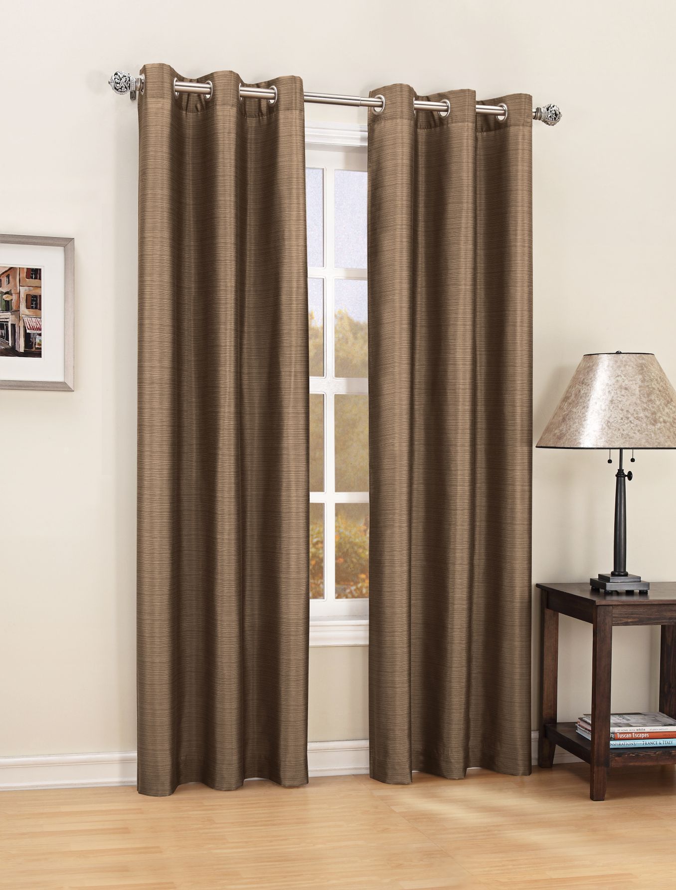 Jaclyn Smith Mariah Panel - Mocha at Kmart.com