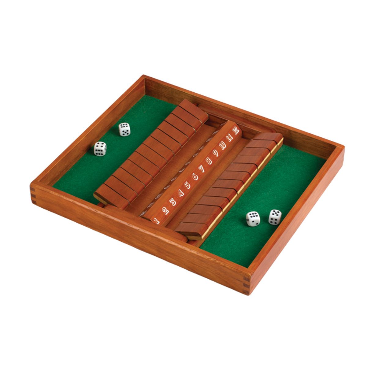 Double - Sided 12 Number Shut The Box