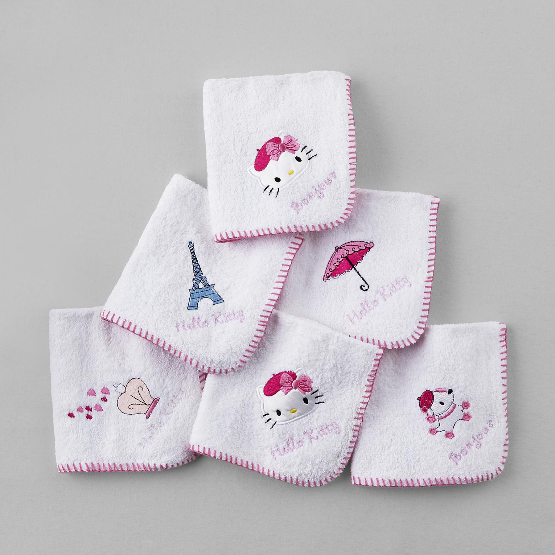 Sanrio&nbsp; Hello Kitty Washcloth Towels