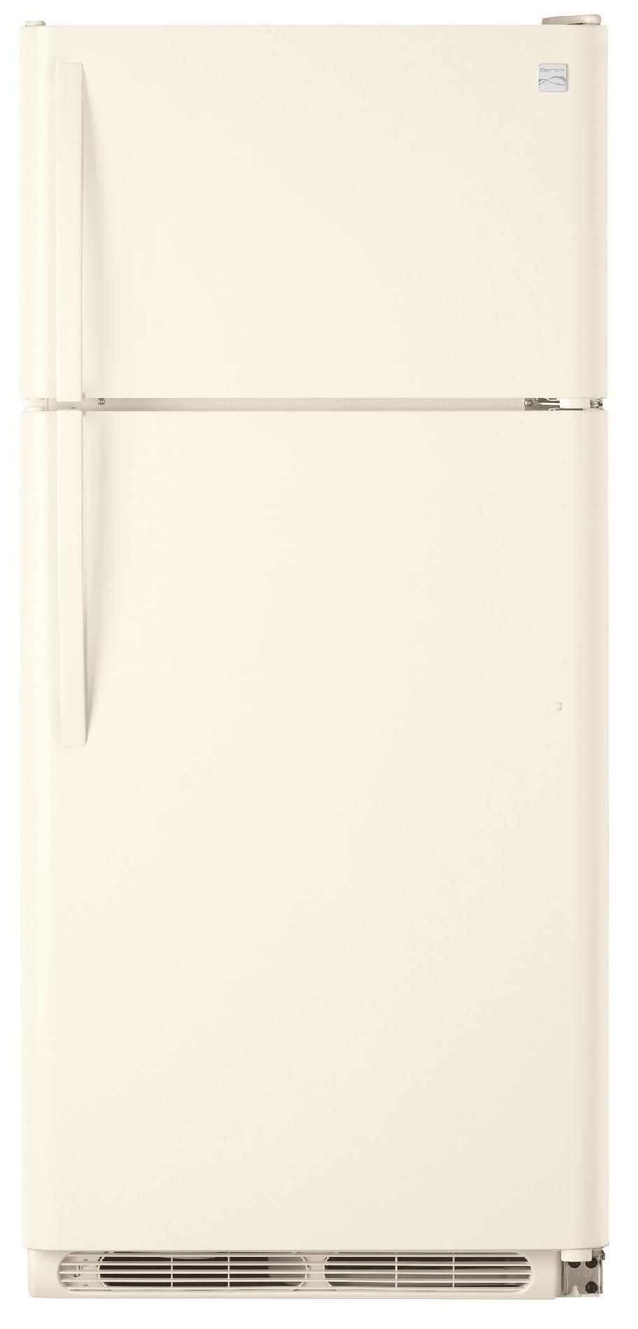 Kenmore 18 Cu. Ft. Top Freezer Refrigerator Bisque Skiva