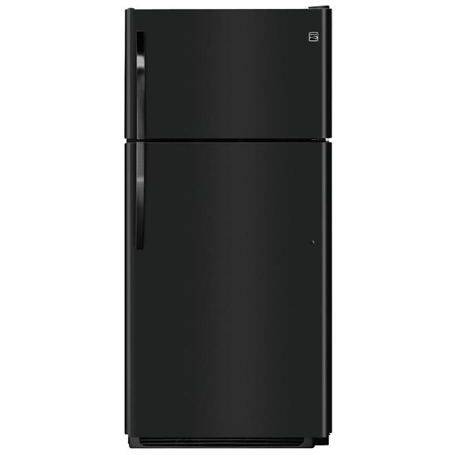 Kenmore 78829 18 cu. ft. Top Freezer Refrigerator Black Sears