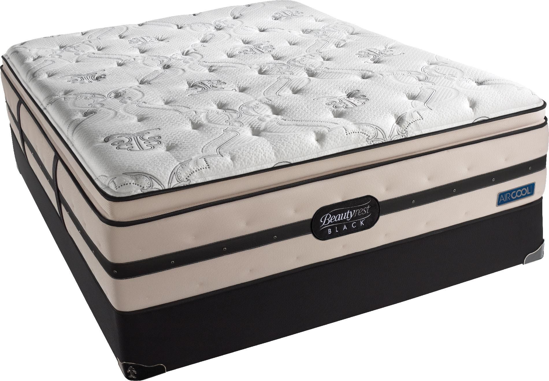 Simmons Black Georgianna Ultra Plush Pillowtop Twin XL Mattress Set at Sears.com