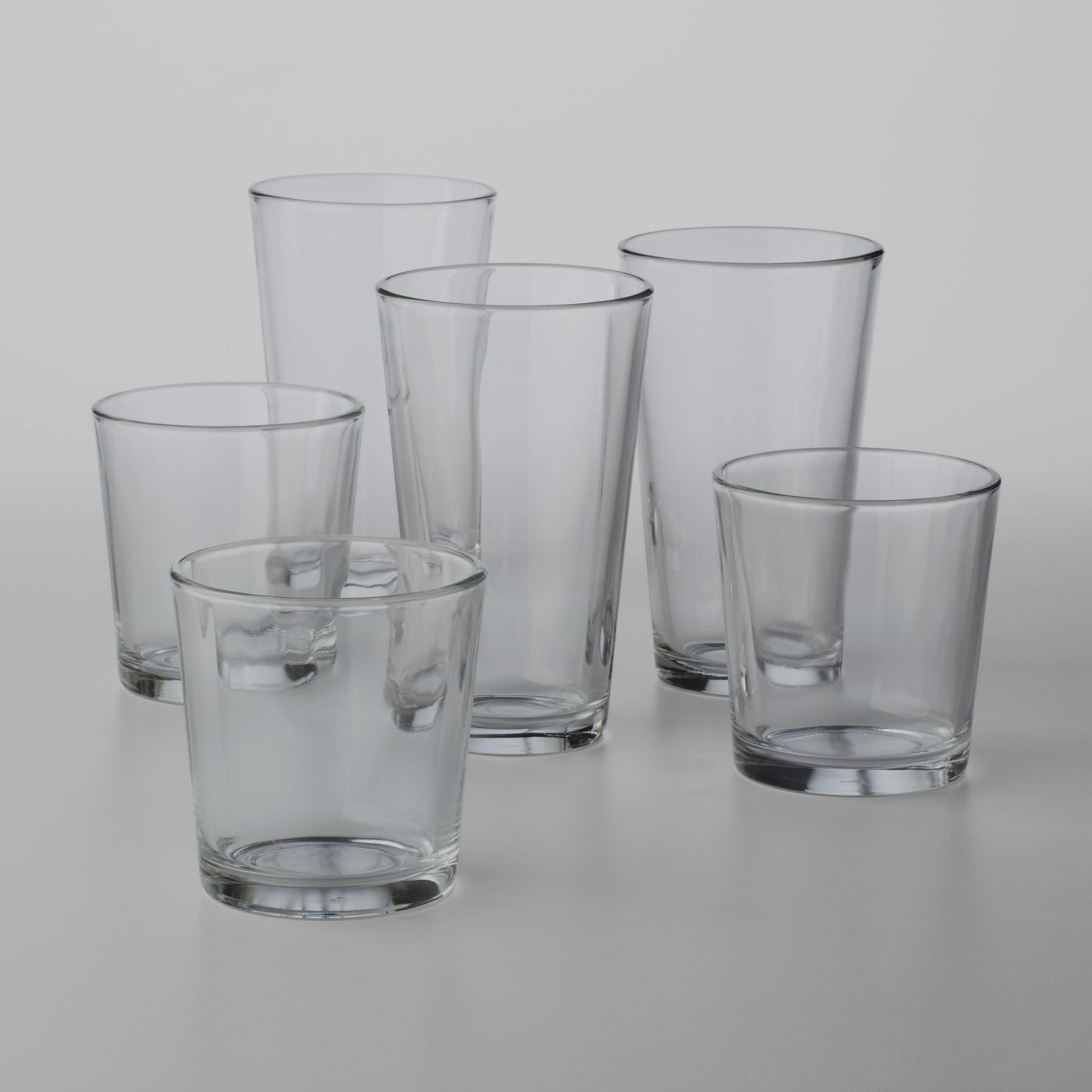 Libbey Flare 16-Piece Glassware Set at Kmart.com