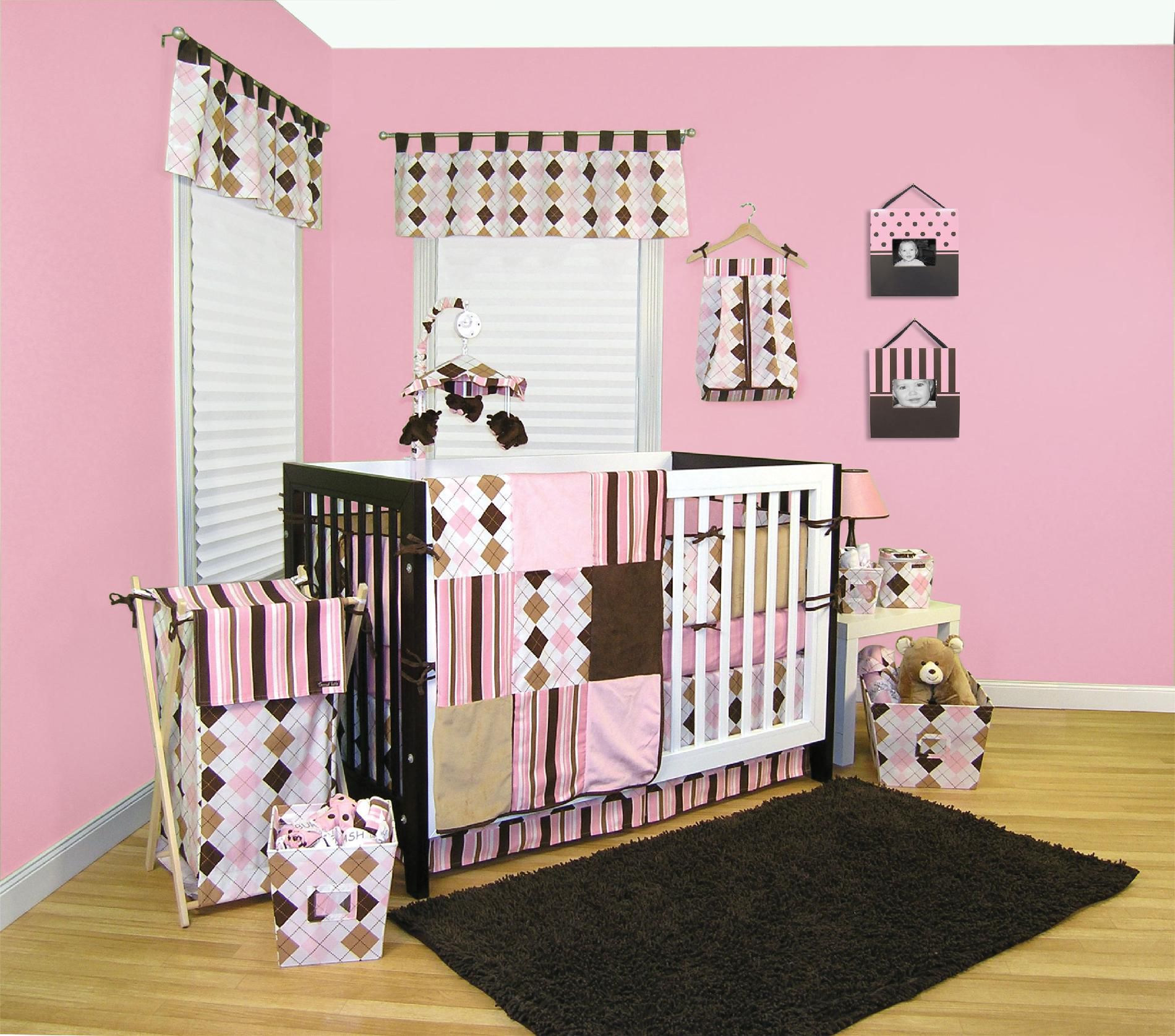 Trend-Lab Prep School Pink 4 pc Crib Set at Kmart.com