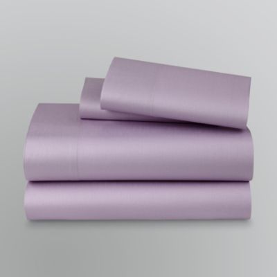 250-thread count Bleach Friendly Sheet Set - Purple
