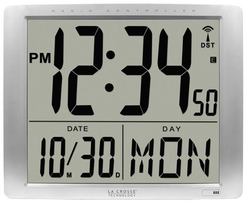La Crosse Technology 16 Inch Extra Large  Atomic Digital Wall Clock at Kmart.com
