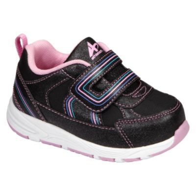 Athletech Toddler Girl's Lori 2 Athletic Shoe Wide Width - Black at Kmart.com